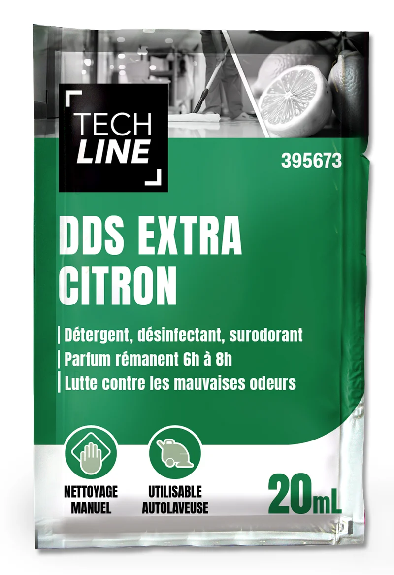 DETERGENT DESINFECTANT SURODORANT DDS EXTRA TECHLINE CITRON DOSE 20ML X250