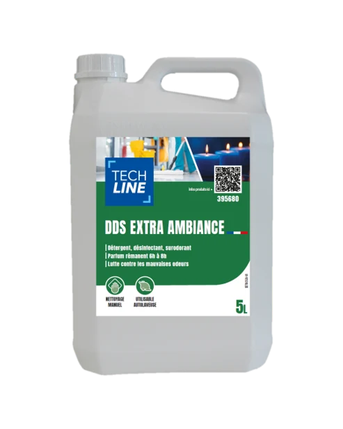 DETERGENT DESINFECTANT SURODORANT DDS EXTRA AMBIANCE TECHLINE 5L