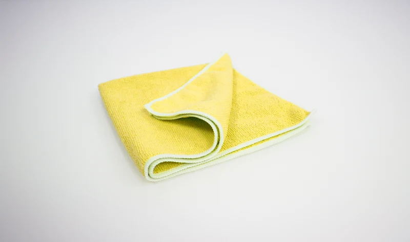 LAVETTE BOUCLEE MICROFIBRE LIGHT MULTI USAGES 40X40CM JAUNE X5