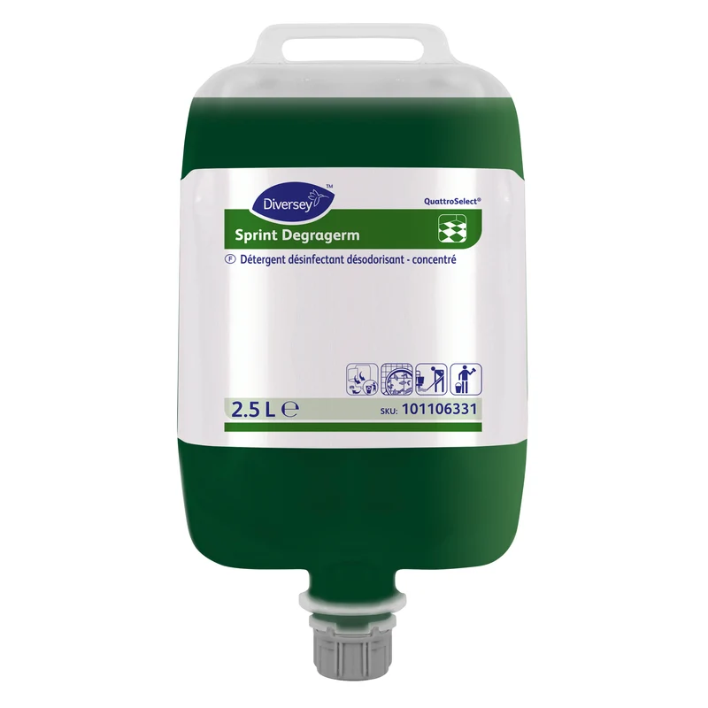 DETERGENT DESINFECTANT MULTI SURFACES SPRINT DEGRAGERM QS 2X2,5L