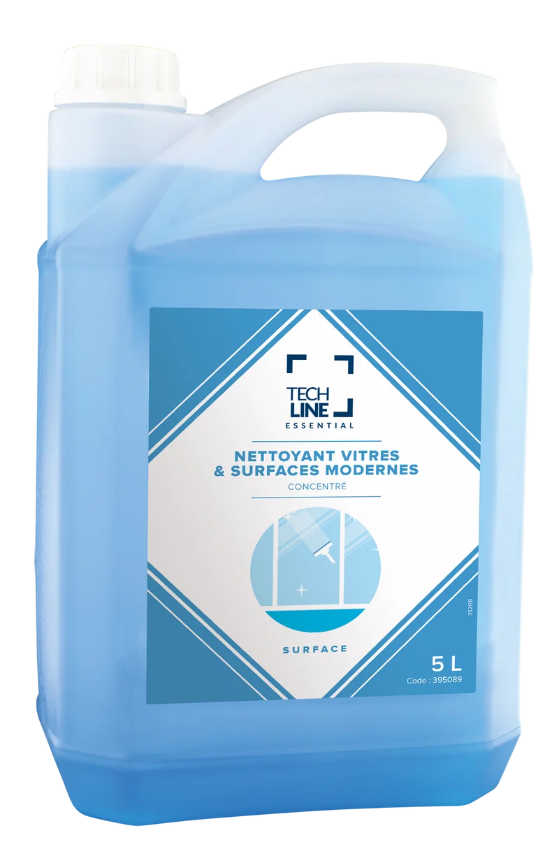 NETTOYANT CONCENTRE VITRES TECHLINE 5L