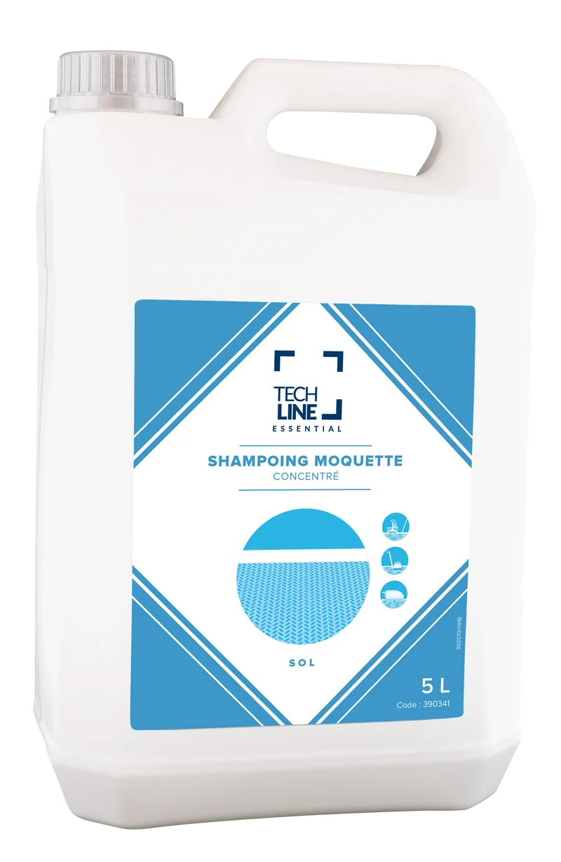 NETTOYANT MOQUETTES TECHLINE 5L