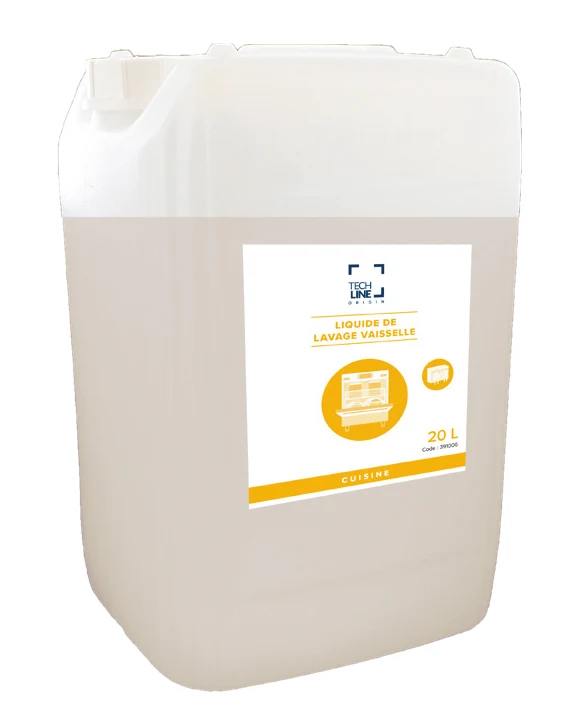 DETERGENT LIQUIDE VAISSELLE EAU DOUCE TECHLINE 20L
