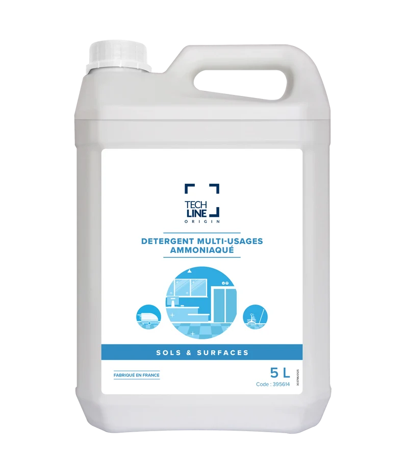 DETERGENT MULTI-USAGES AMMONIAQUE TECHLINE 5L