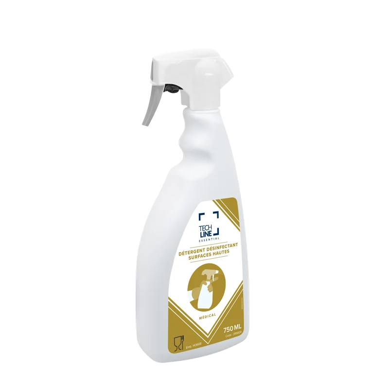 DETERGENT DESINFECTANT SURFACES HAUTES TECHLINE 750ML