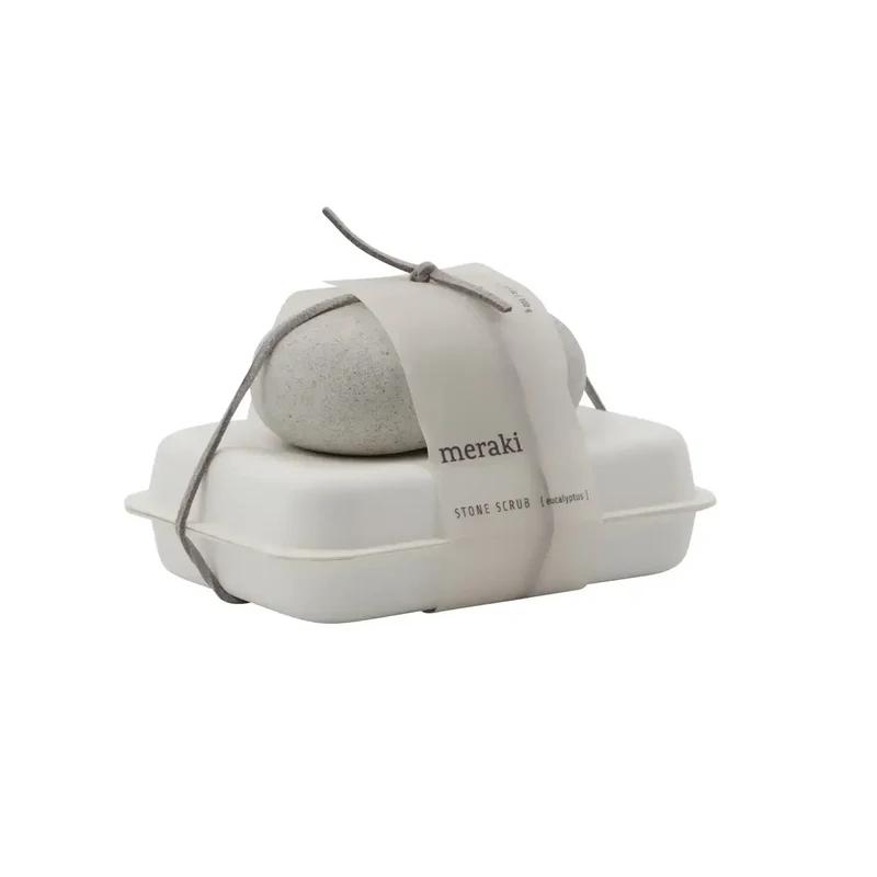 Scrubsteen set met eucalyptus zeep