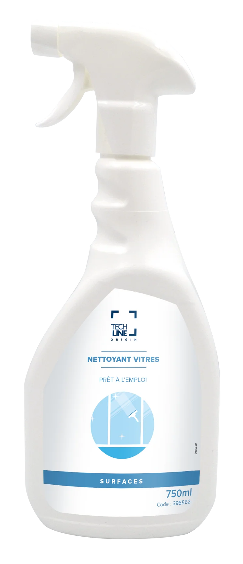 NETTOYANT VITRES TECHLINE 750ML
