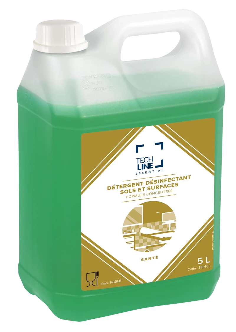 DETERGENT DESINFECTANT SOLS & SURFACES TECHLINE 5L