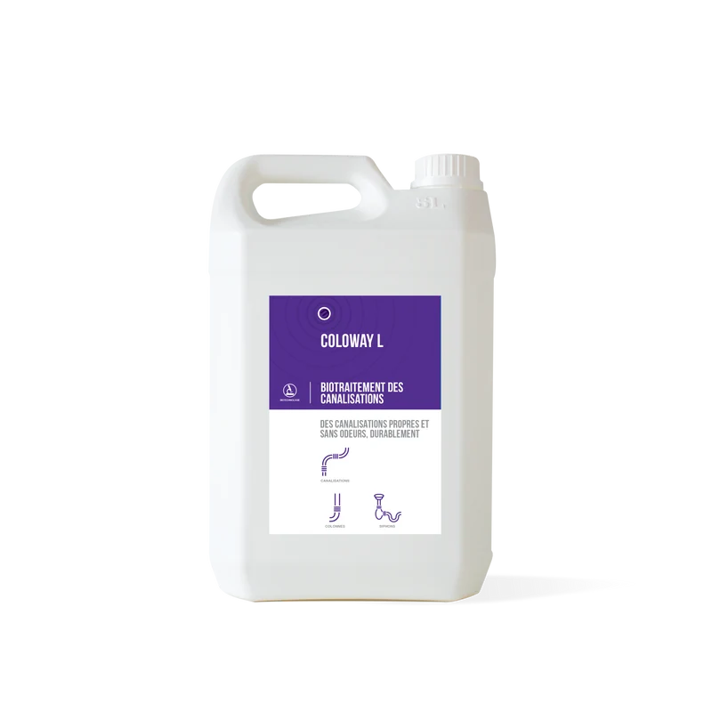 DEBOUCHEUR CANALISATION PREVENTIF PROBIOTIQUE COLOWAY L 5L
