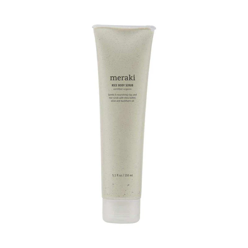 Rijst body scrub