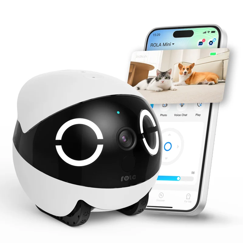 ROLA Mini – Robot compagnon 2K longue autonomie