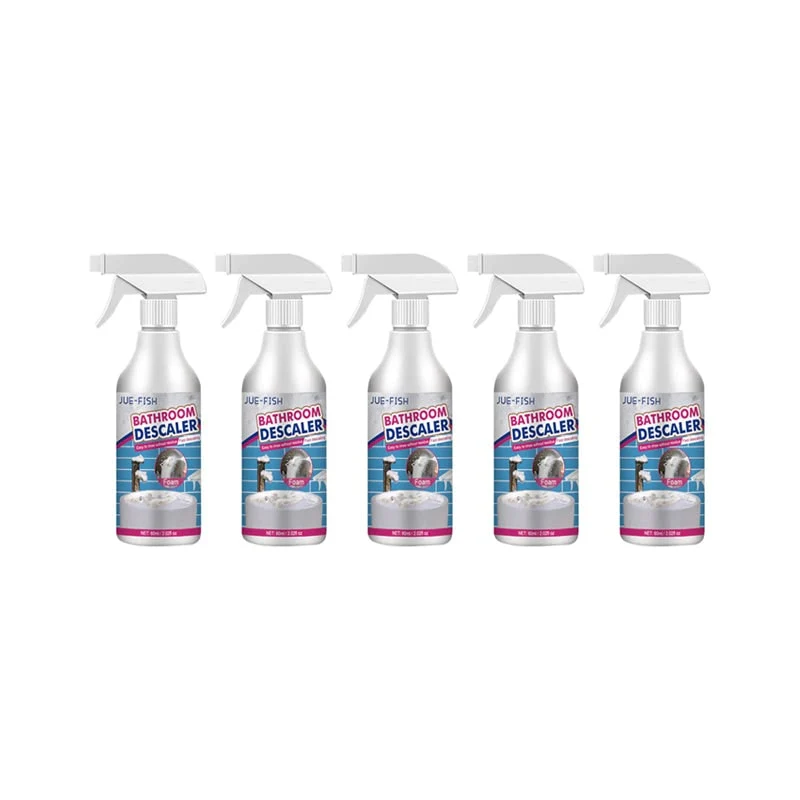 Bathroom Cleaning and Descaling Foam with 60ml Spray Descaler