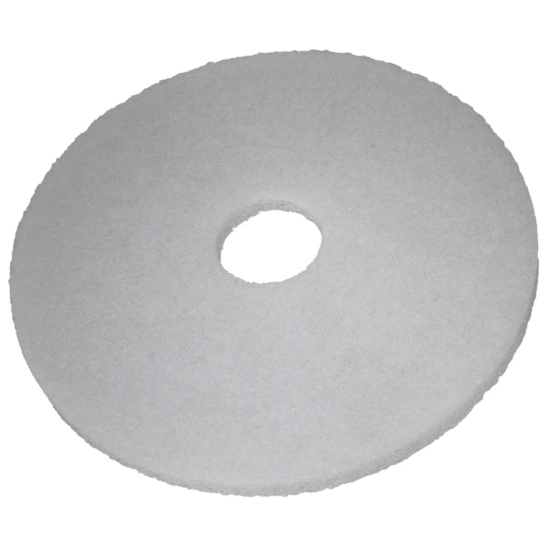 Pad weiss, Ø 152 mm / 6", Polyester