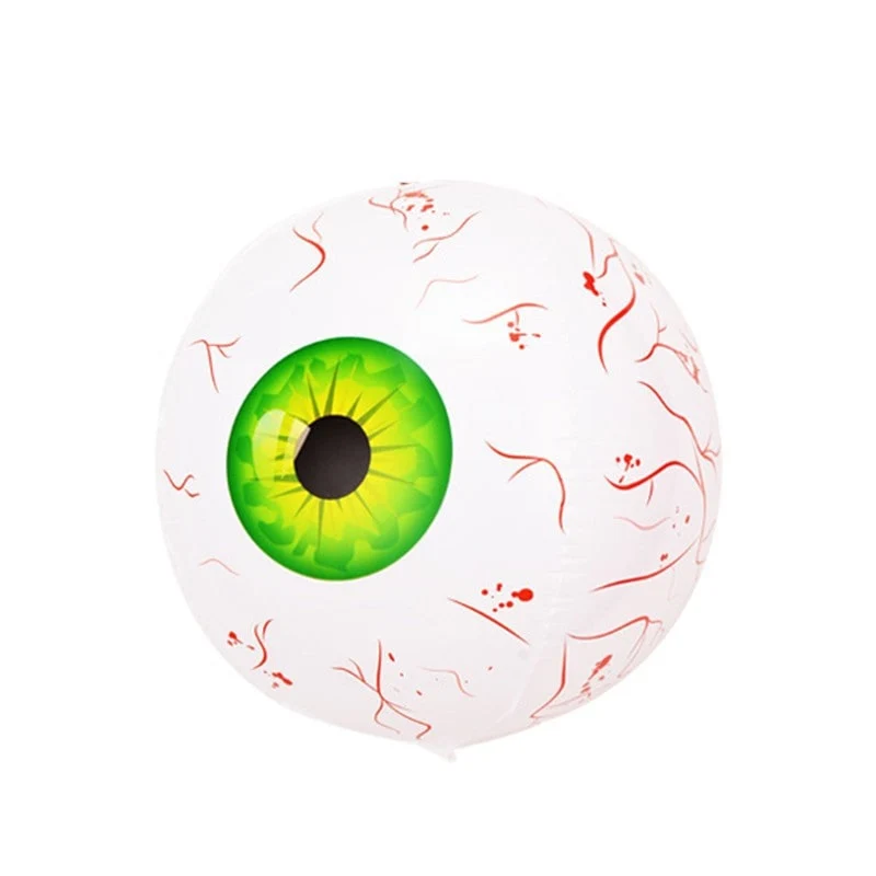 Halloween Inflatable Eyeball Balloon, Scary Foil Party Decoration