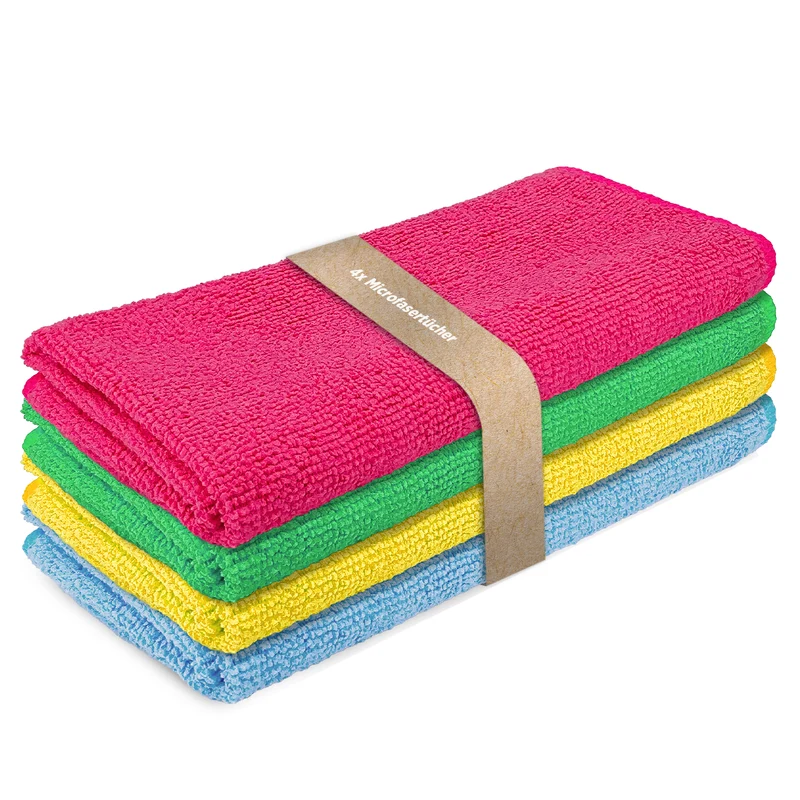 Chiffons en microfibres BiOHY, chiffons en microfibres, chiffons de nettoyage
