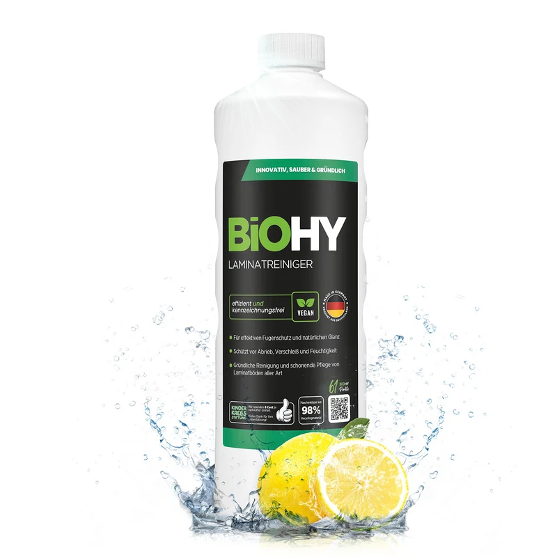 Nettoyant pour stratifiés BiOHY, entretien des stratifiés, nettoyant pour vinyle