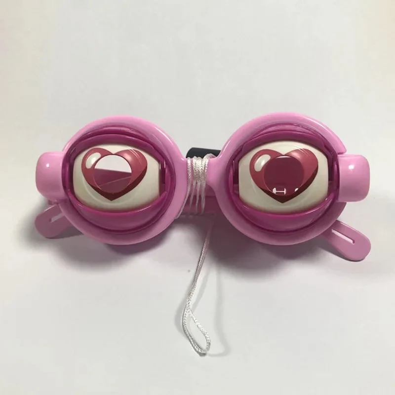 Halloween Funny Glasses with Moving Eyelids on a String for Parties