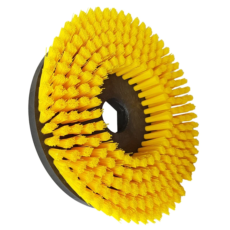 Schrubbürste gelb