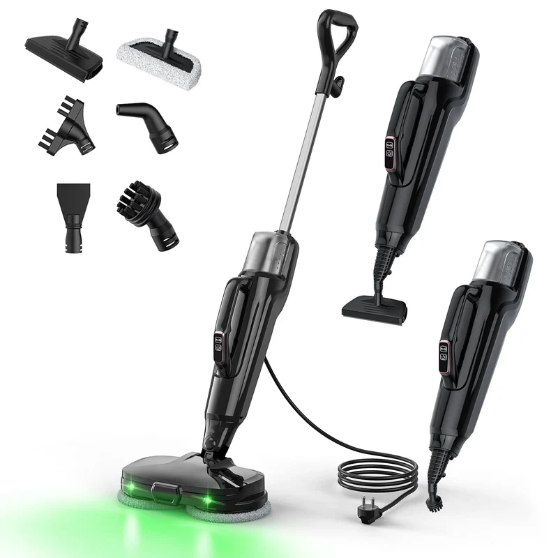 lubluelu Multi-Function Steam Mop with Advanced Floor Care