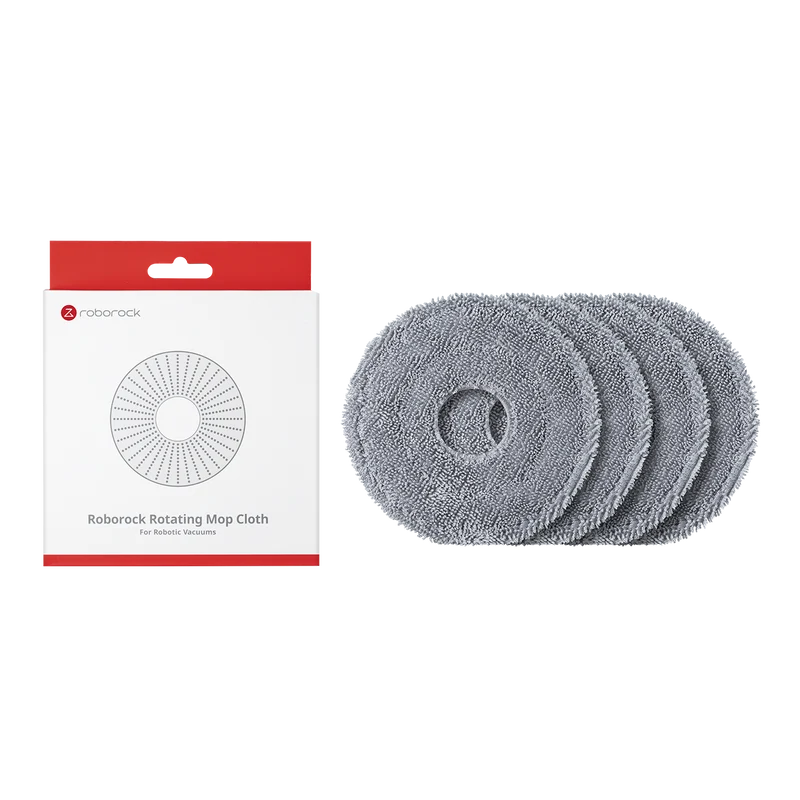 Roborock Rotating Mop Cloth (4 Pack) - Qrevo Edge 2 Pro