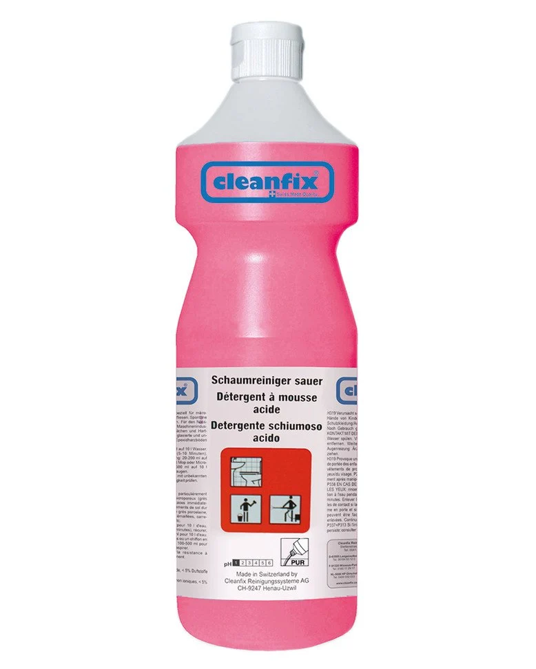 Schaumreiniger sauer