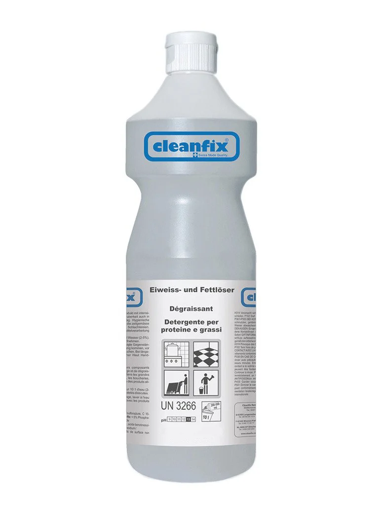 Eiweiss- und Fettlöser