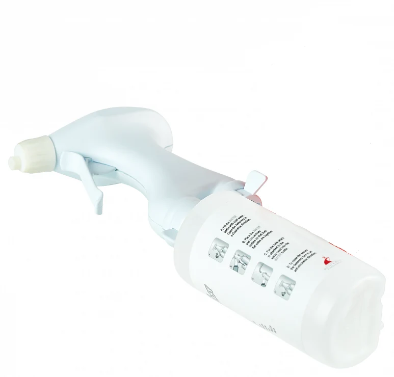 Power-Sprühkopf inkl. leere Wasserflasche
