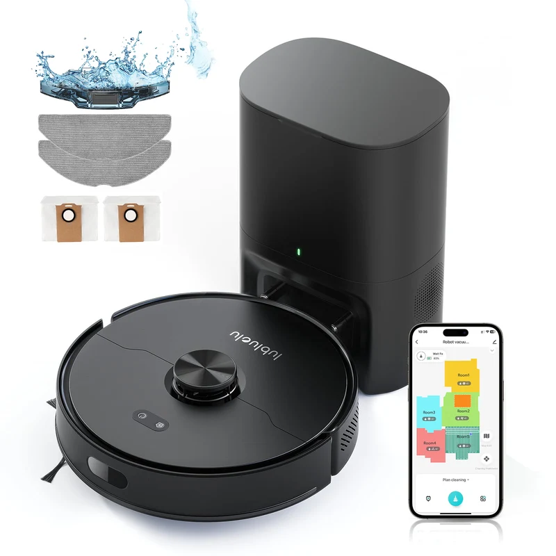 lubluelu L15 Max - L15 Ultra Robot Vacuum with 3L Automatic Suction Station