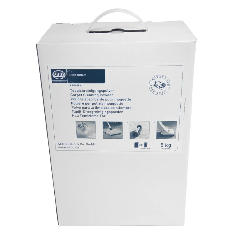 SEBO DUO-P Carpet Cleaning Powder – 5kg