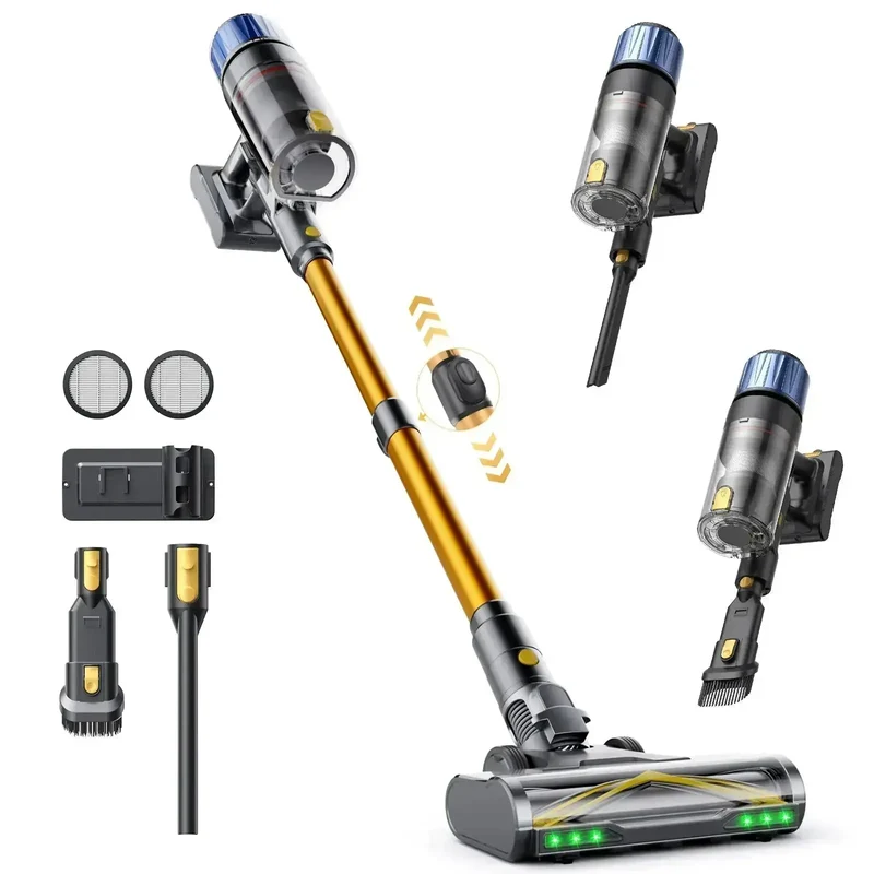 Proscenic P15 Cordless Vacuum Cleaner | 55kPa Suction, 70min Runtime