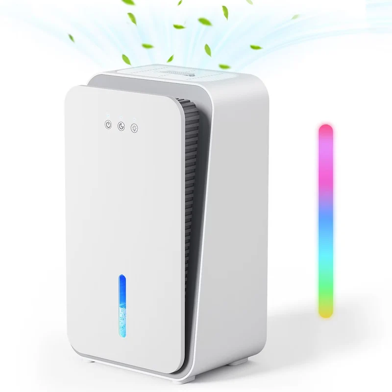 Teendow CS08 Portable Dehumidifier for Home,1000 sq.ft Dehumidifier with Auto Shut-Off