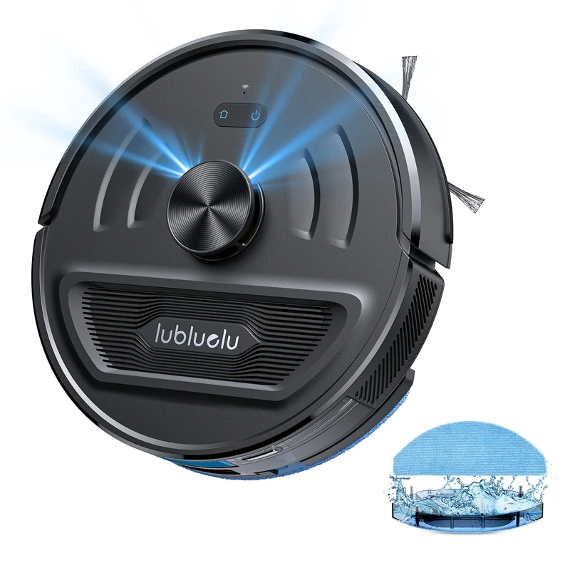 lubluelu L20 Ultra - 5500Pa Robotic Vacuum Cleaner with Precision LiDAR Navigation