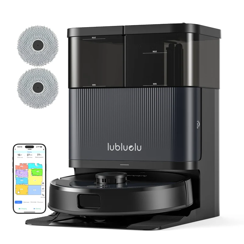 lubluelu S1000 - 10,000Pa All-in-One Robotic Vacuum