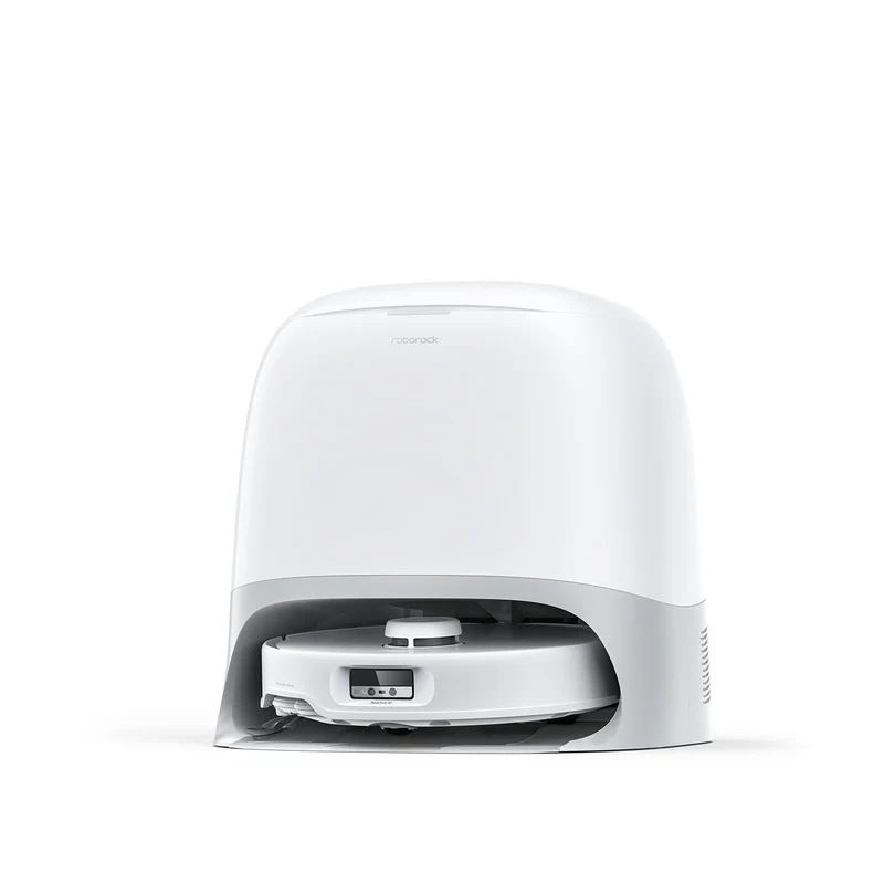 Roborock Qrevo Curv Robot Vacuum with Multifunctional Dock 3.0 - White