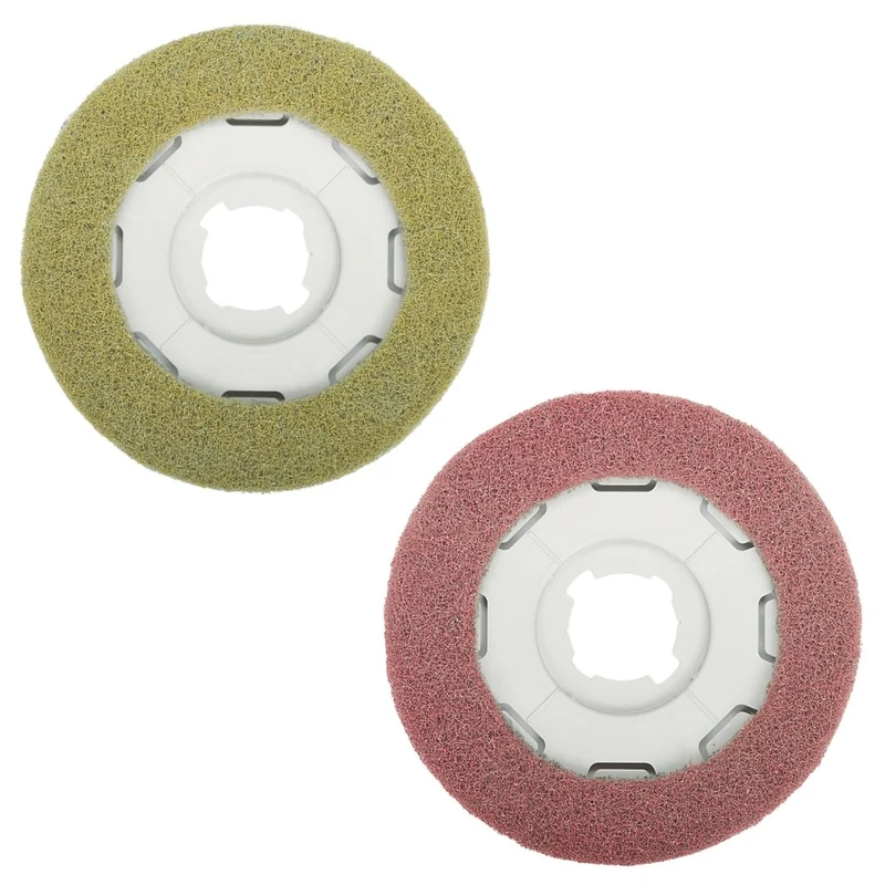 SEBO DISCO Yellow and Red Floor Pad Set